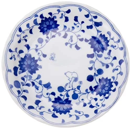 金正陶器(Kaneshotouki) Sunupii Indigo Arabesque 5-Size Plate | Porcelain Dinnerware with Traditional Pattern (16.5cm Diameter) thumbnail 1
