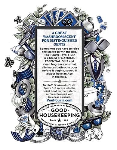 Poo-Pourri Royal Flush Toilet Spray 4 Fl Oz | Plant-Based Bathroom Odor Deodorizer thumbnail 2