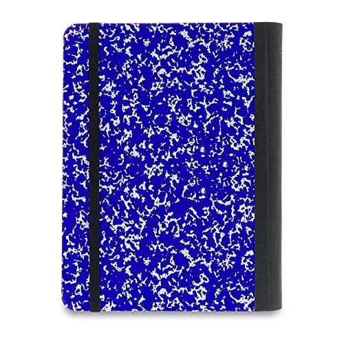 Verso Kindle Case - Scholar Classic Blue Composition Book Folio Style Protective Case for Amazon Kindle (fits Kindle Paperwhite, Kindle, and Kindle Touch), Blue thumbnail 7