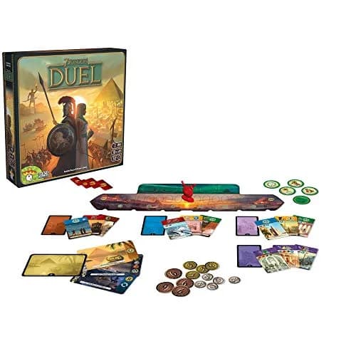 Asmodee 7 Wonders Duel Board Game 0.54 kg (1.19 lb) | Intense Two-Player Strategy Game for Ages 10+ thumbnail 2