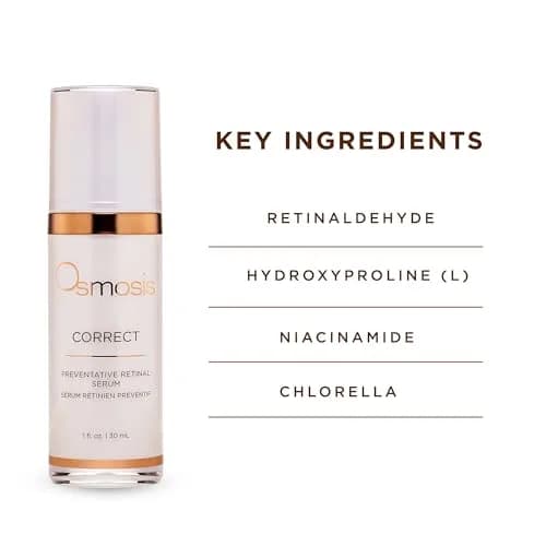 OSMOSIS Correct Retinal Serum 1 Fl Oz | Anti-Aging, Fine Lines & Texture Support thumbnail 4