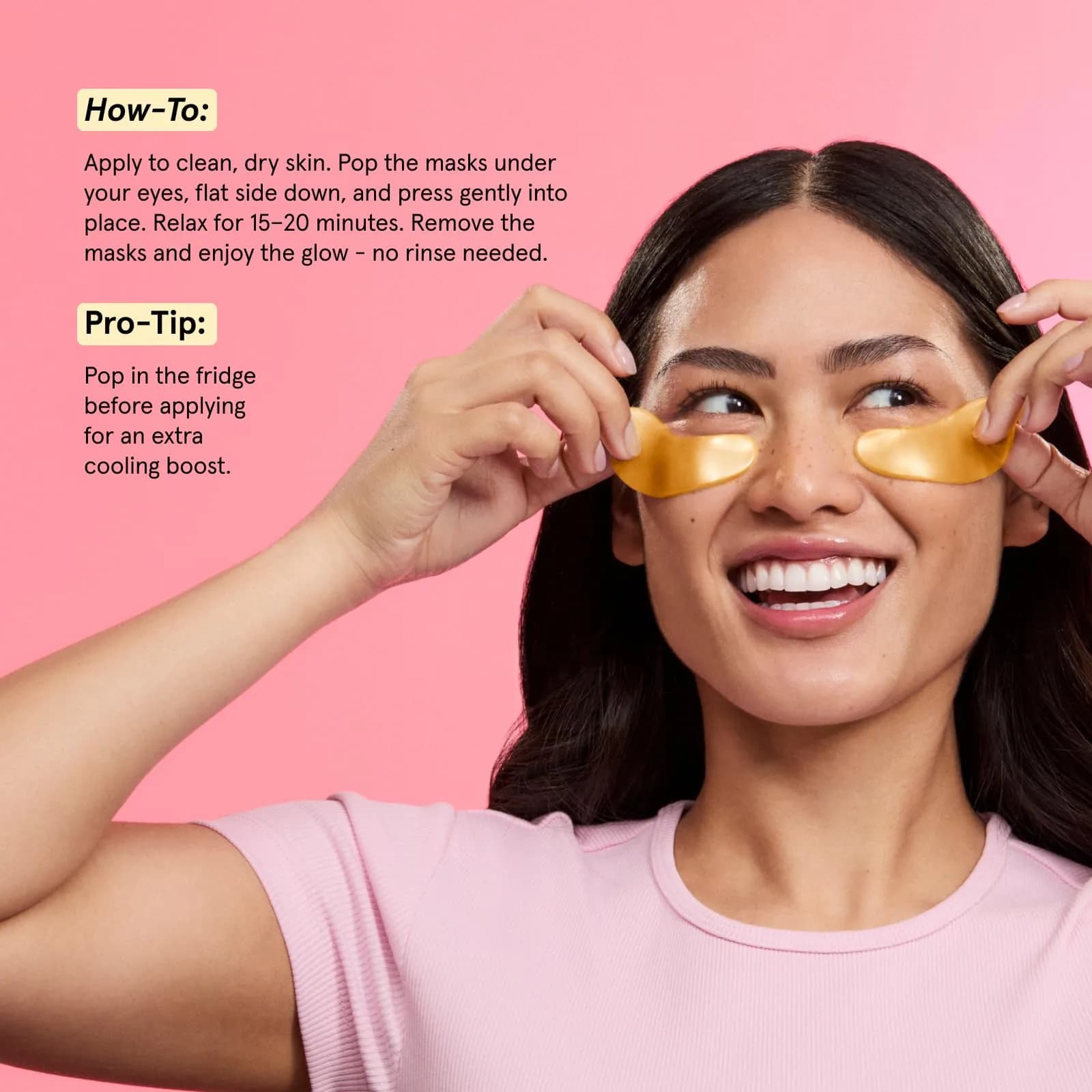 grace & stella Award Winning Eye Patches for Puffy Eyes | 24 Pairs (Gold) | Cooling & Depuffing - view 8