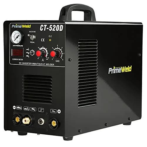 PRIMEWELD 3-in-1 50 Amp Plasma Cutter, 200 Amp TIG & Stick Welder, Portable Welding Machine, CT-520D | Multipurpose Power Tool thumbnail 1