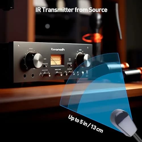 Cable Matters Infrared Remote Extender Cable, IR Repeater Kit, 25ft | Control from Hidden Locations thumbnail 4