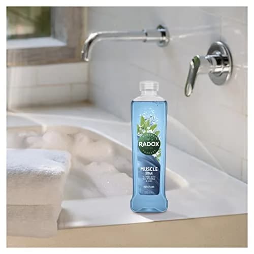Radox Muscle Clary Sage and Sea Minerals Bath Soak 500 ml (16.9 Fl Oz) | Soothing Relaxation thumbnail 6