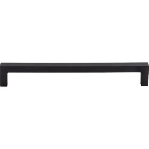 Top Knobs Square Bar Pull 19.2 cm (7.56") Flat Black | Durable Zinc Alloy Hardware for Cabinets thumbnail 1