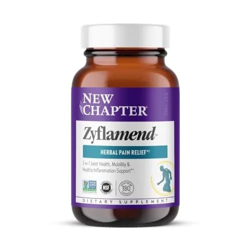 New Chapter Zyflamend Joint Support Supplement 180 Vegetarian Capsules | Supports Healthy Inflammation Response thumbnail 1