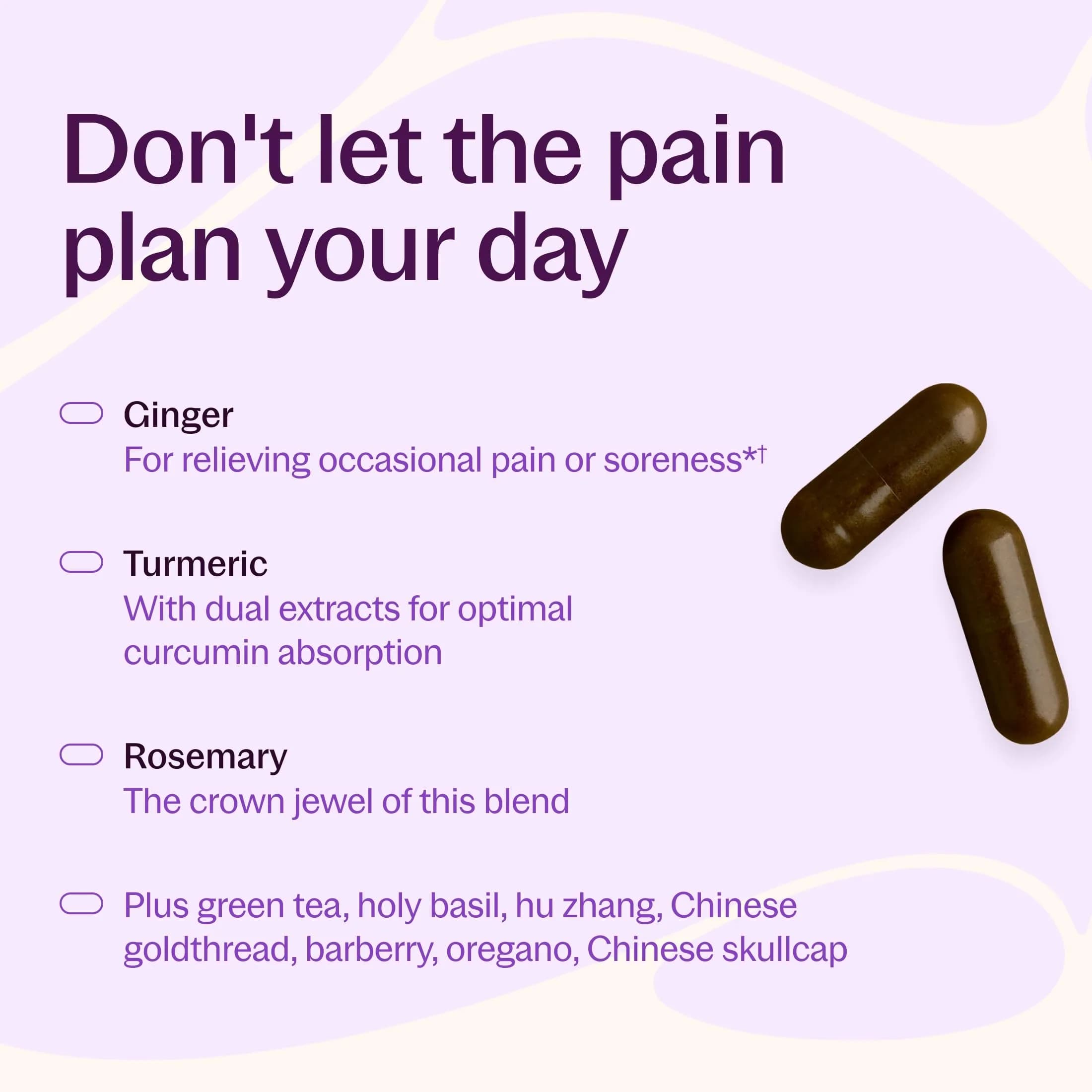 New Chapter Zyflamend Joint Support Supplement 180 Vegetarian Capsules | Supports Healthy Inflammation Response - view 4