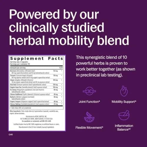 New Chapter Zyflamend Joint and Inflammation Supplement 60 Vegetarian Capsules | Supports Healthy Inflammation Response thumbnail 3