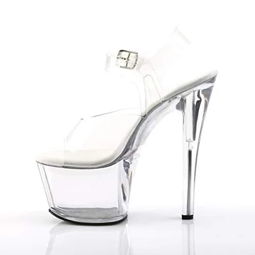 Pleaser Sky-308VL Ankle-Strap Sandal 7" Heel | Elegant Party Footwear for Women thumbnail 4