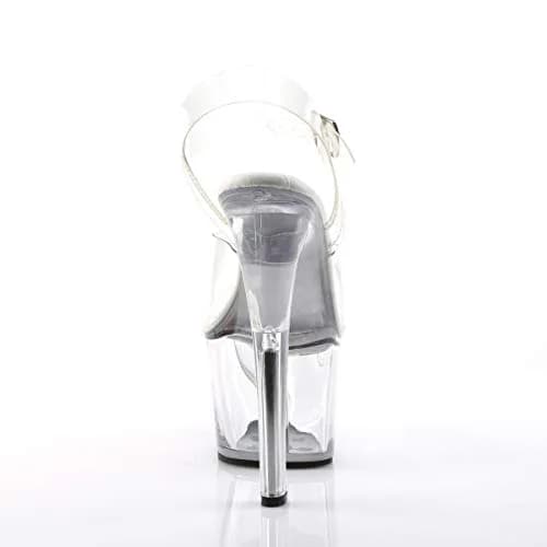 Pleaser Sky-308VL Ankle-Strap Sandal 7" Heel | Elegant Party Footwear for Women thumbnail 5