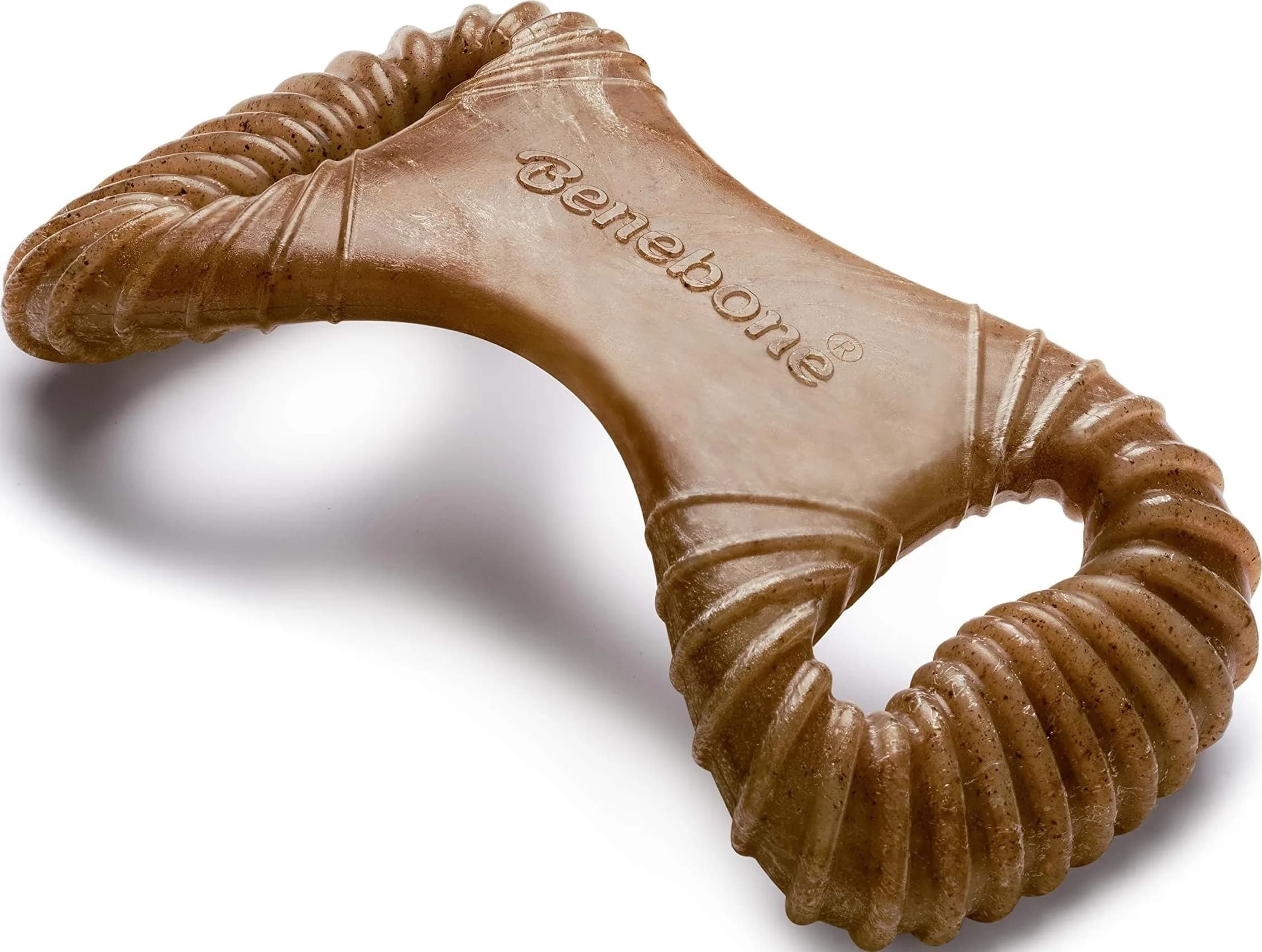 Benebone Dental Chew Toy for Dogs - Real Bacon Flavor, Medium Size for Aggressive Chewers - main product image