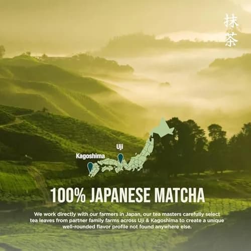 Jade Leaf Ceremonial Grade Matcha Powder, 30g / 1.06oz Tin | First-Harvest Organic Japanese Matcha thumbnail 8