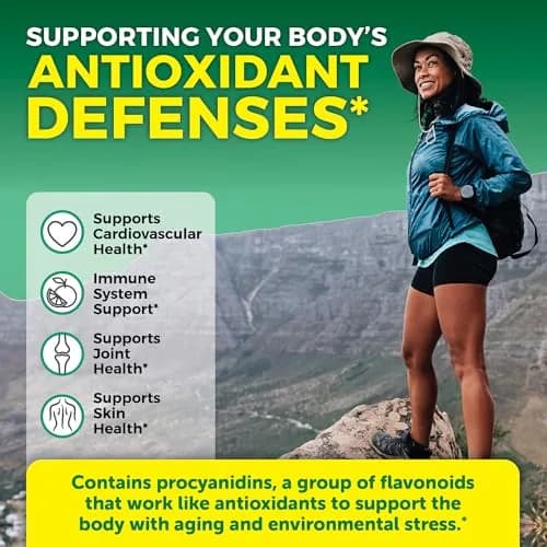 Viva Naturals Pycnogenol 100mg French Maritime Pine Bark Extract Supports Circulation, Joints & Immunity – 60 Veggie Capsules thumbnail 3