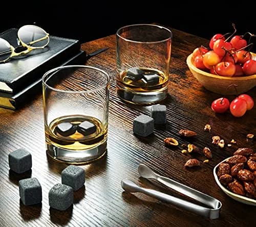 Quiseen Grey Soapstone Beverage Chilling Stones (9 Count, 249g / 8.8oz) | Authentic USA Import for Pure Taste thumbnail 6