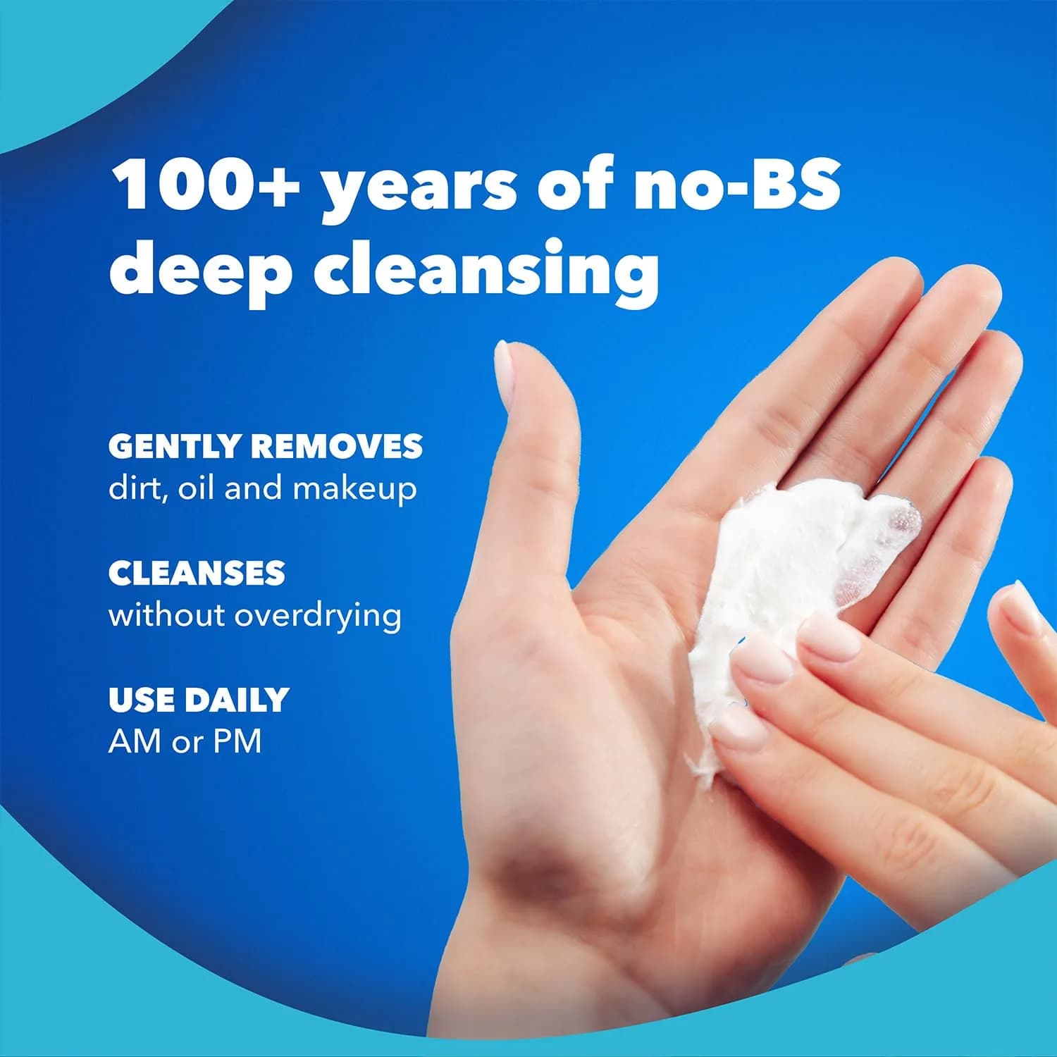 Noxzema Original Deep Cleansing Cream Face Wash 340g (12 Oz) | Dermatologist Tested for All Skin Types - view 5