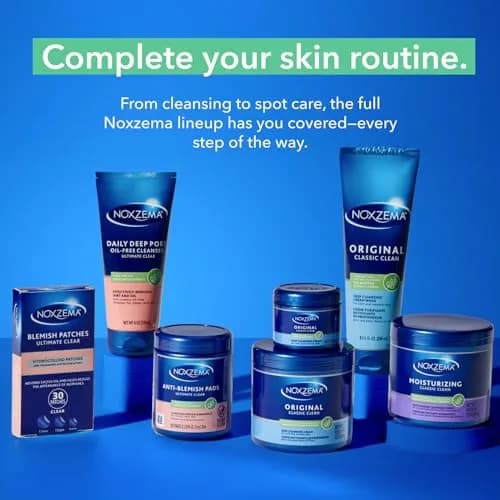 Noxzema Original Deep Cleansing Cream Face Wash 340g (12 Oz) | Dermatologist Tested for All Skin Types thumbnail 9