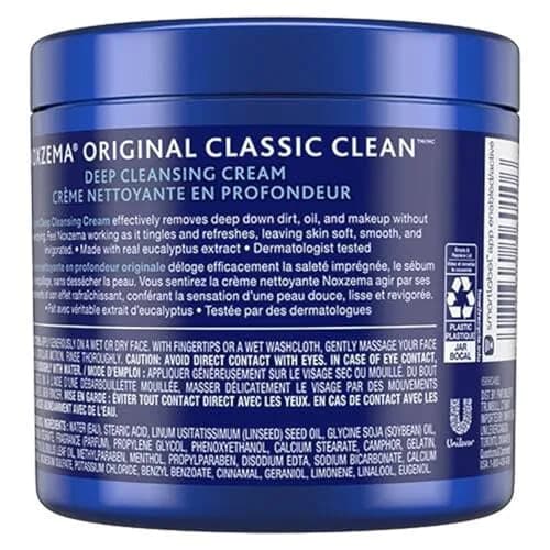 Noxzema Original Deep Cleansing Cream Face Wash 340g (12 Oz) | Dermatologist Tested for All Skin Types thumbnail 2