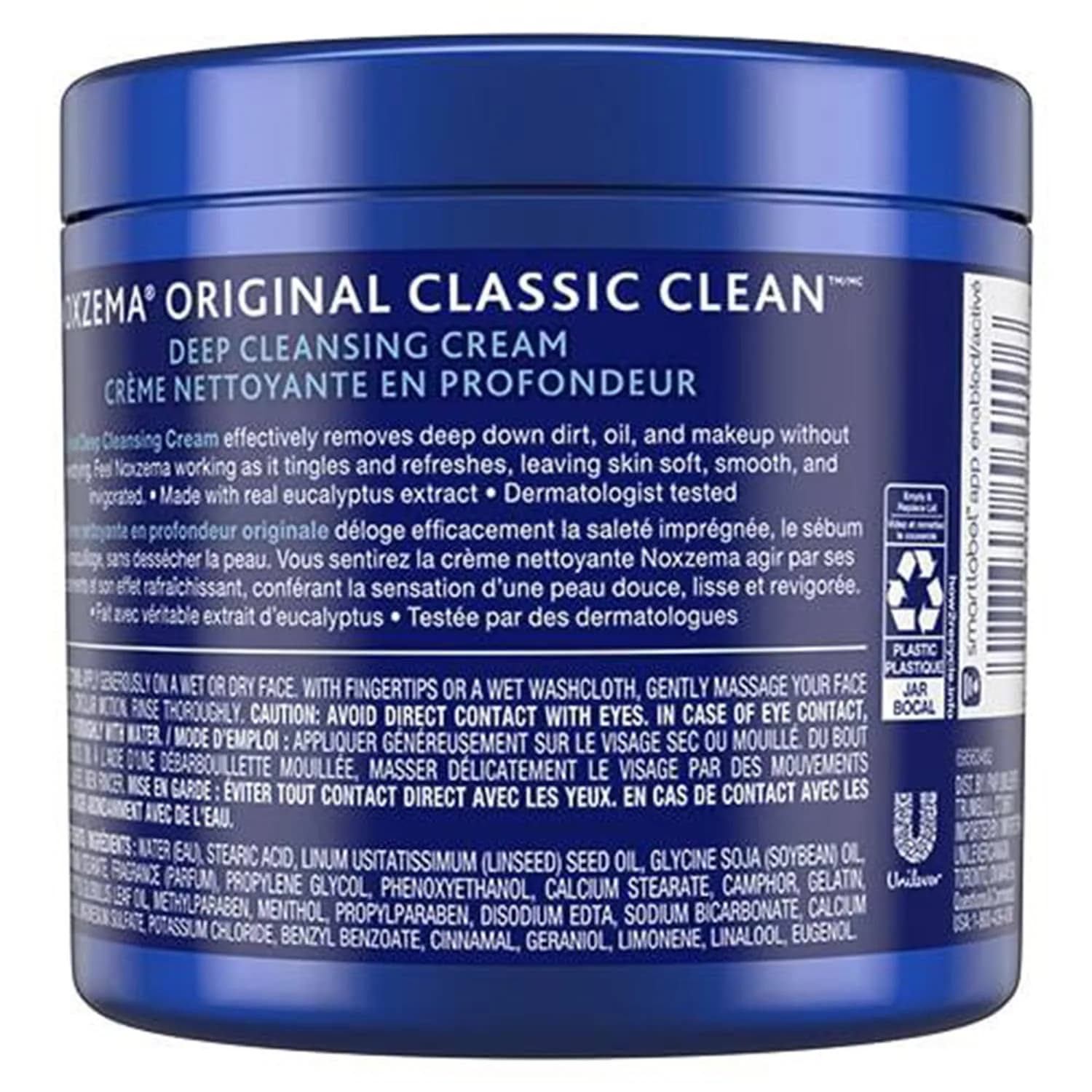 Noxzema Original Deep Cleansing Cream Face Wash 340g (12 Oz) | Dermatologist Tested for All Skin Types - view 2
