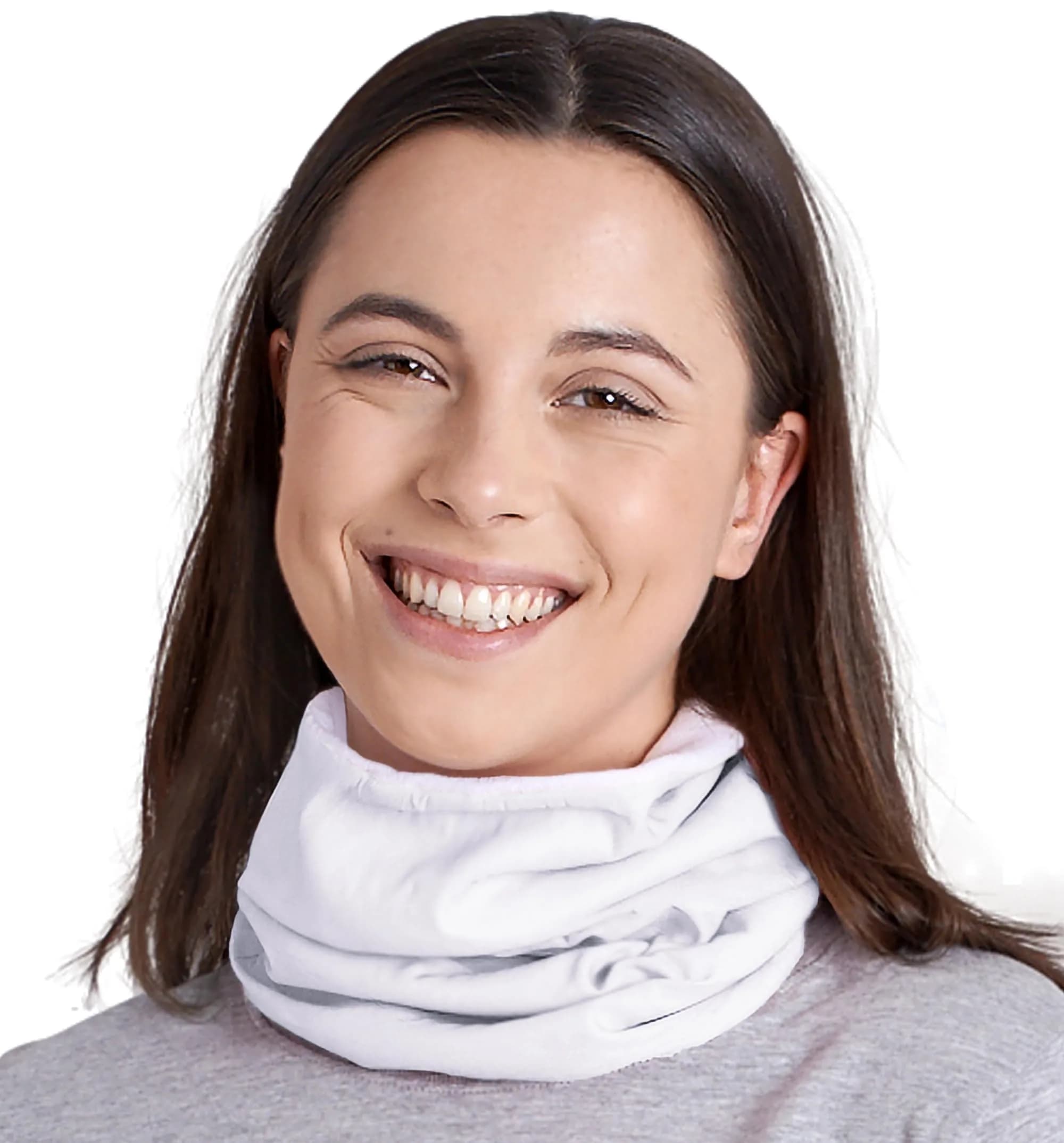 Tough Headwear Winter Neck Gaiter | Reversible Fleece Neck Warmer for Men & Women