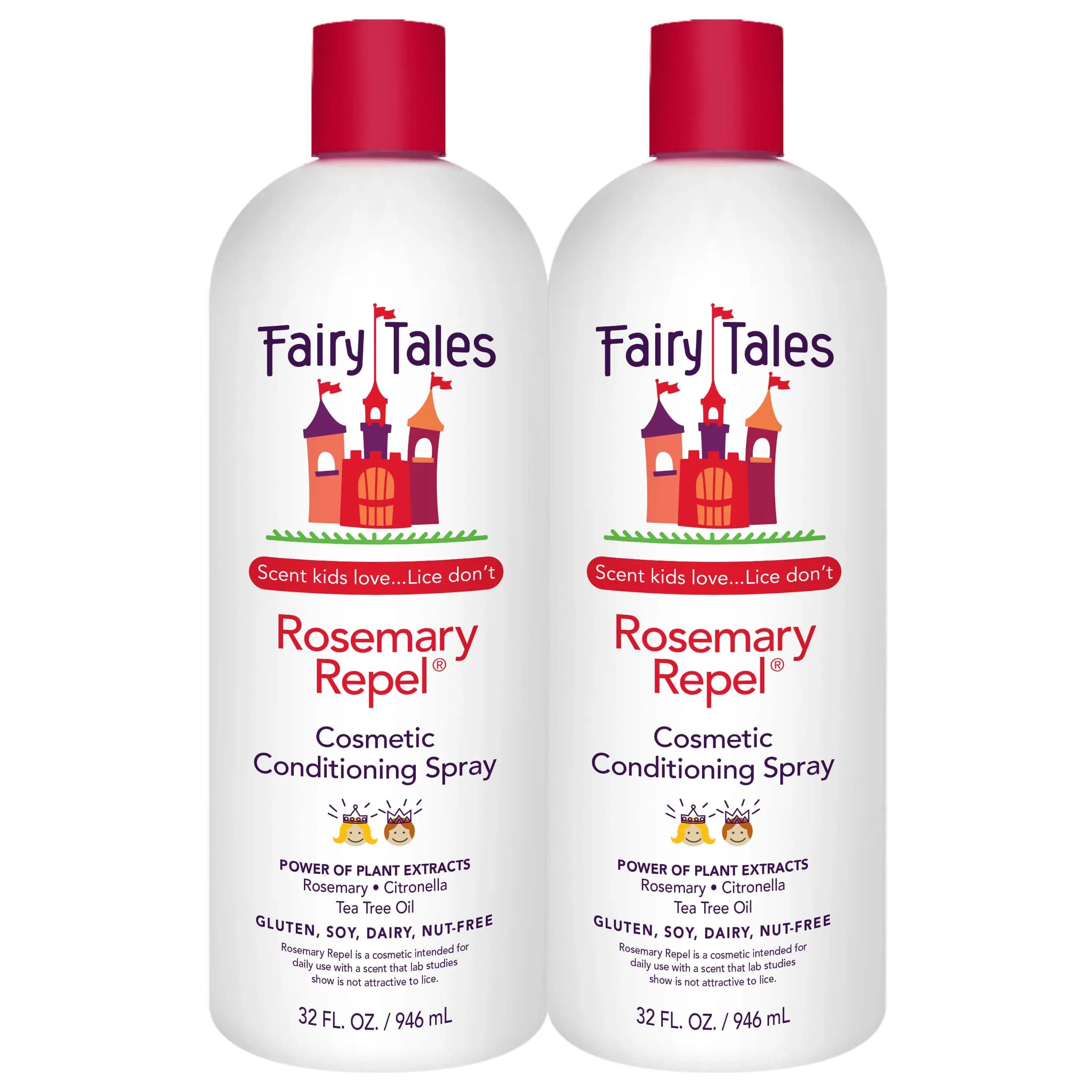 Fairy Tales Rosemary Repel Daily Kids Conditioning Spray Refill 32 Fl Oz - Pack of 2 - main product image