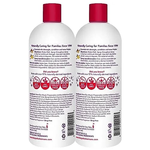 Fairy Tales Rosemary Repel Daily Kids Conditioning Spray Refill 1.89 L (64 Fl Oz) | Gentle Lice Defense for All Hair Types thumbnail 2