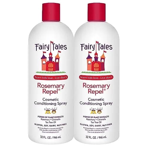 Fairy Tales Rosemary Repel Daily Kids Conditioning Spray Refill 946ml (32 Fl Oz) | Lice Defense Formula — Pack 6 - Cond Spray Refill / 32 Fl Oz