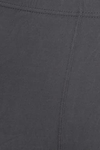 Leggings Depot Womens 1" Waistband High Waisted Solid Leggings Pants (Full Length, Charcoal Gray, One Size Plus) | Soft, Comfortable, Durable thumbnail 5