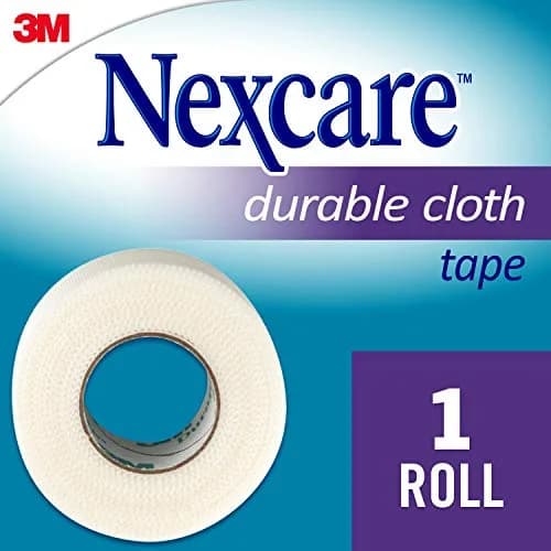 Nexcare Durapore Durable Cloth Tape 1 Inch x 10 Yards (2.54 cm x 9.14 m) | Hypoallergenic Wound Dressing thumbnail 2