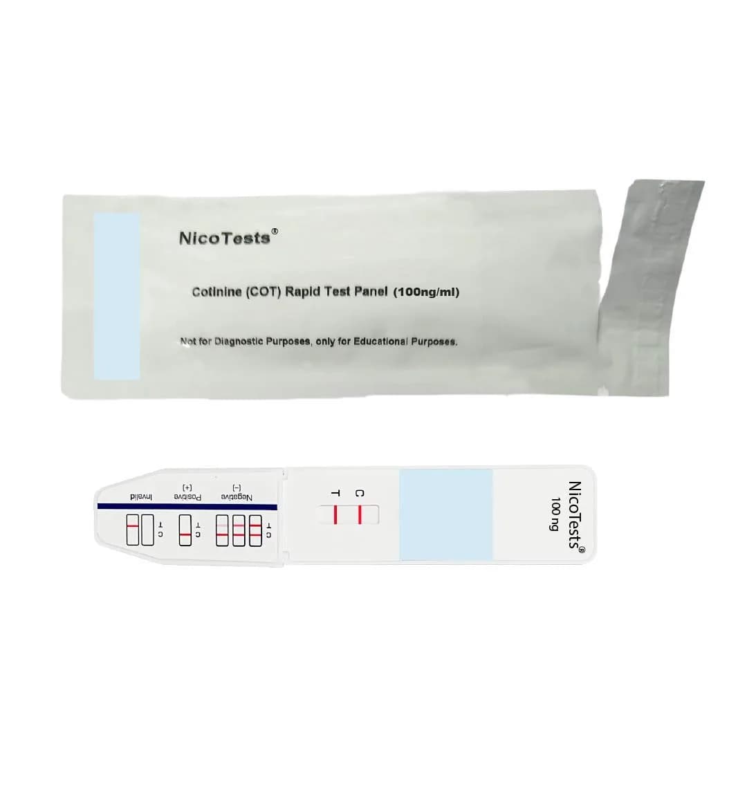 NICOTESTS Super-Sensitive 100 ng Urine Test -Be Sure - 5-Pack | Detects Nicotine & Cotinine - view 4