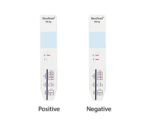 NICOTESTS Super-Sensitive 100 ng Urine Test -Be Sure - 5-Pack | Detects Nicotine & Cotinine thumbnail 2