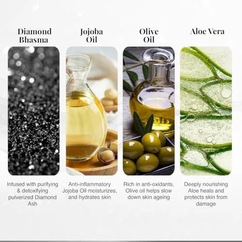 VLCC Diamond Facial Kit 60g (2.12 oz) | Single Use Home Facial Kit for Skin Polishing & Purification thumbnail 4
