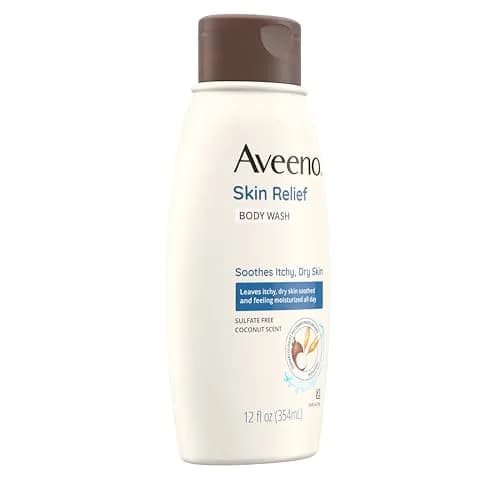 Aveeno Skin Relief Body Wash with Coconut Scent & Soothing Oat 355ml (12 fl. oz) | Gentle Cleanser for Itchy, Dry, Sensitive Skin thumbnail 5