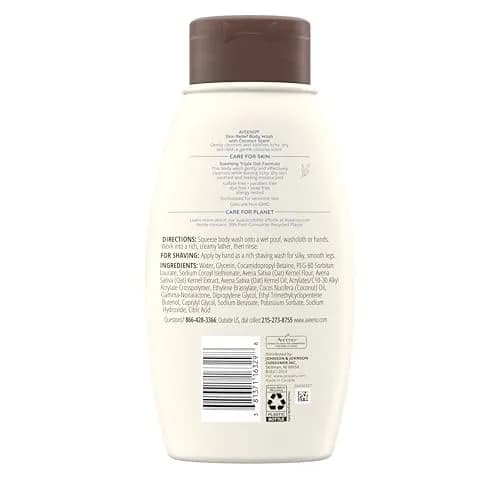 Aveeno Skin Relief Body Wash with Coconut Scent & Soothing Oat 355ml (12 fl. oz) | Gentle Cleanser for Itchy, Dry, Sensitive Skin thumbnail 9