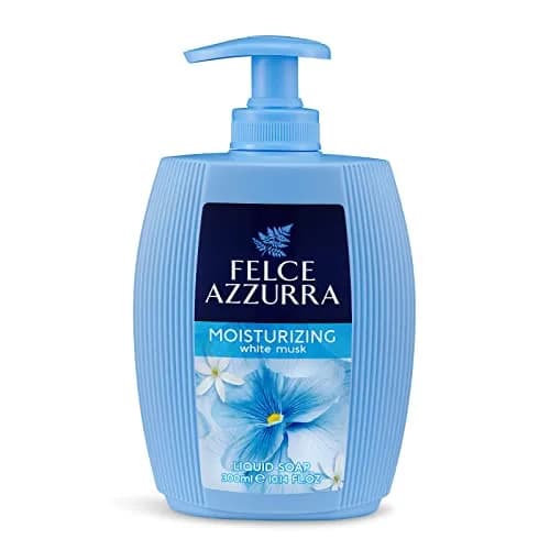 Felce Azzurra White Musk Delicate Essence Liquid Soap 299.88ml (10.14 Oz) | Gentle Cleansing for All Skin Types thumbnail 1