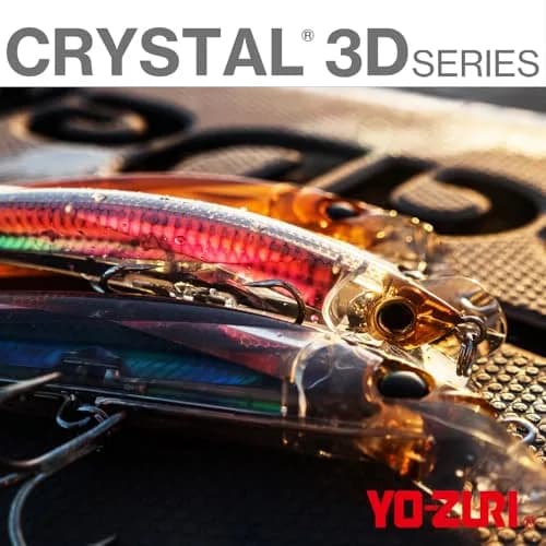 Duel Yo-Zuri R1161-HTS Crystal 3D Shrimp 70mm | Slow Sinking Lure with Holographic Finish thumbnail 4