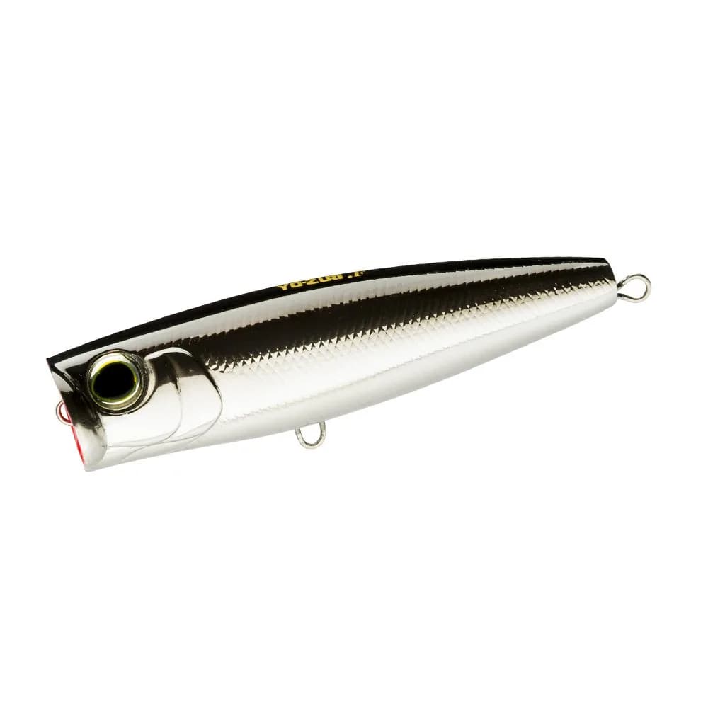Yo-Zuri Hydro Popper Floating Lure 90mm (3.5") | Black Silver, USA Import