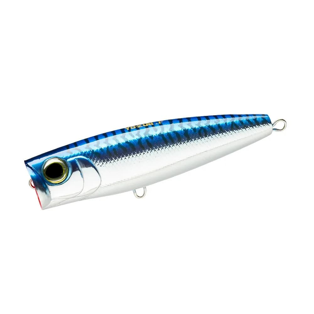 Yo-Zuri Hydro Popper Floating Lure, Flying Fish, 90mm (3.5 Inch) | Topwater Lure for Bass, Tuna, Dorado — Multi,Blue Mackerel / 120 mm 4-3/4 Inch