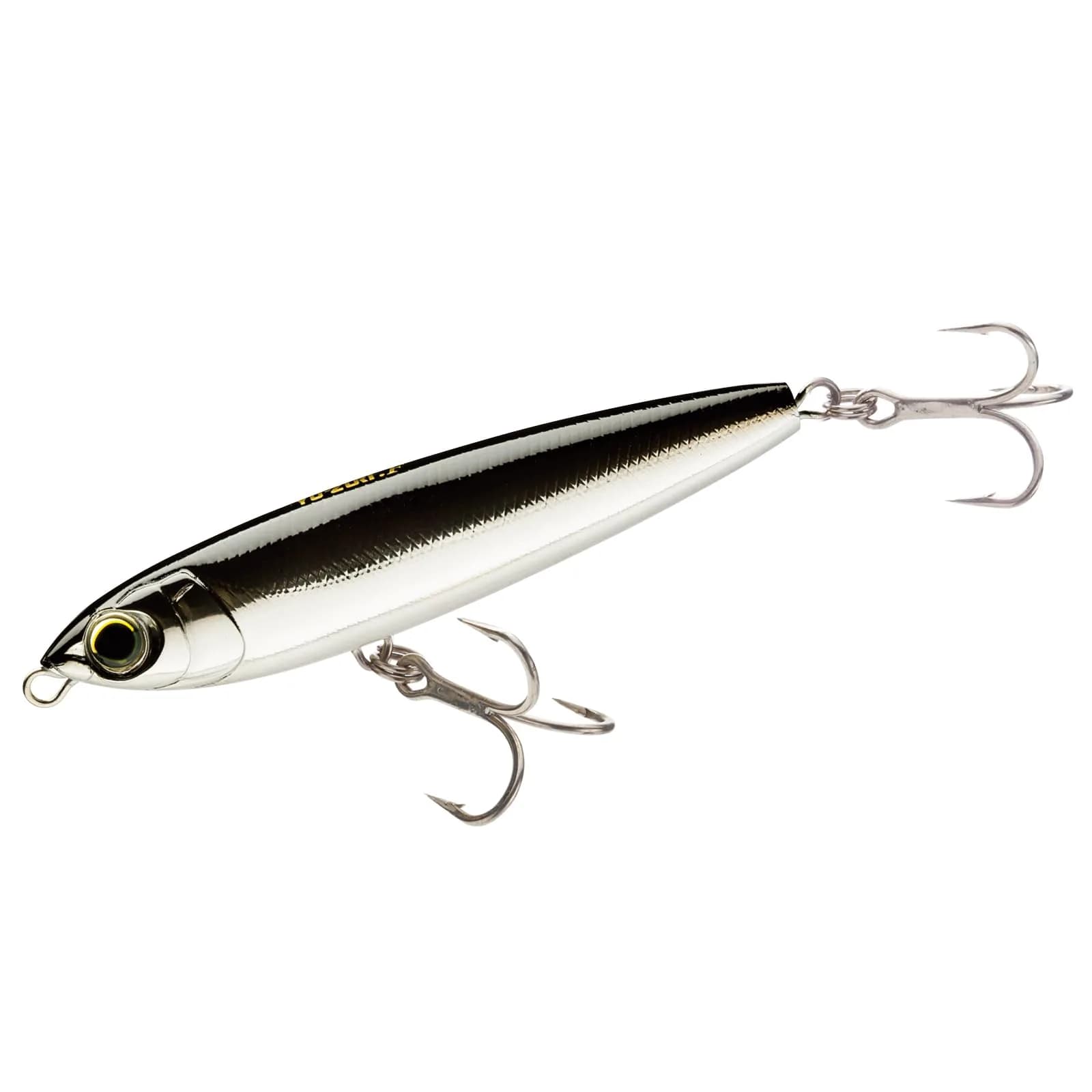 Duel Hydro Pencil Floating Lure Bronze 125mm (5") | Walk-the-Dog Action — Silver