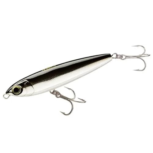 Duel Hydro Pencil Floating Lure 125mm (5") Black/Silver | Walk-the-Dog Topwater Lure thumbnail 1