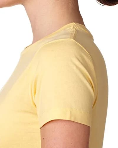 The Next Level Signature Style Boyfriend Jersey T-Shirt Ivory XX-Large | Relaxed Fit Cotton Blend thumbnail 2