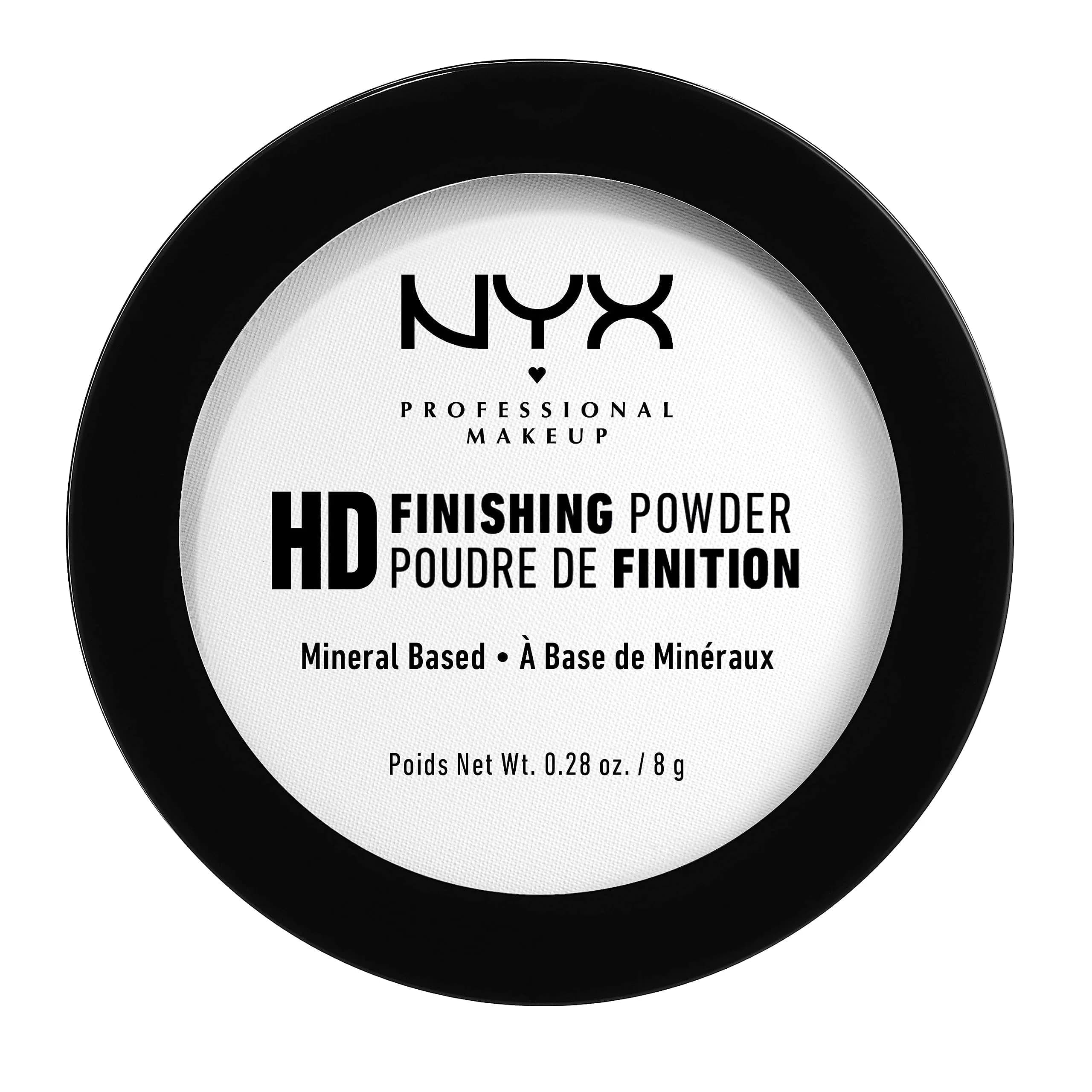 NYX PROFESSIONAL MAKEUP HD Finishing Powder Pressed Setting Powder Translucent 7.94g (0.28 oz) | Softens Fine Lines & Pores - main product image