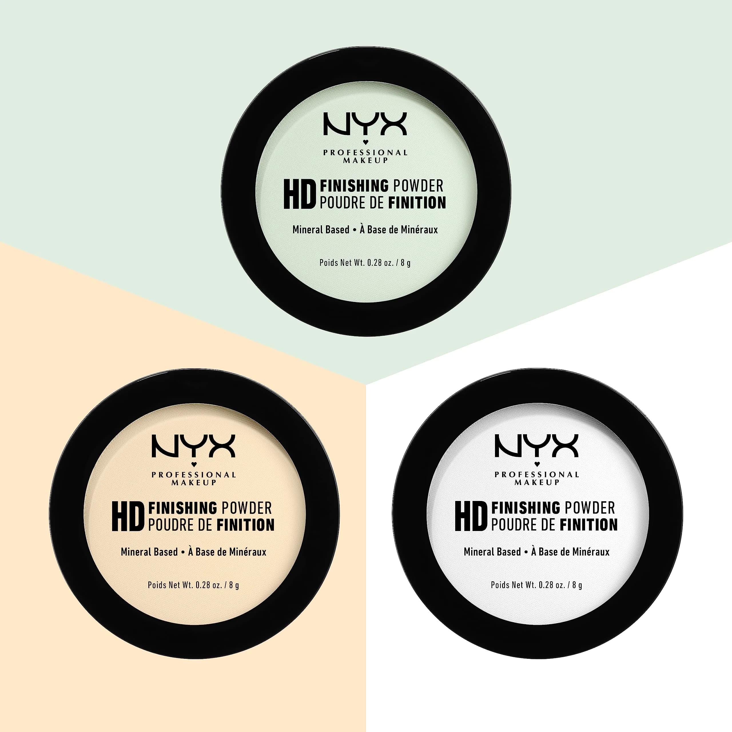 NYX PROFESSIONAL MAKEUP HD Finishing Powder Pressed Setting Powder Translucent 7.94g (0.28 oz) | Softens Fine Lines & Pores - view 2
