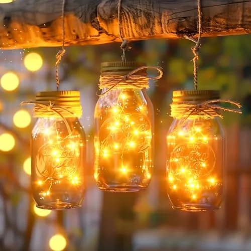 Minetom 100Ft 300LED Warm White Fairy Lights | Steady On, Copper Wire, IP44 Waterproof thumbnail 3