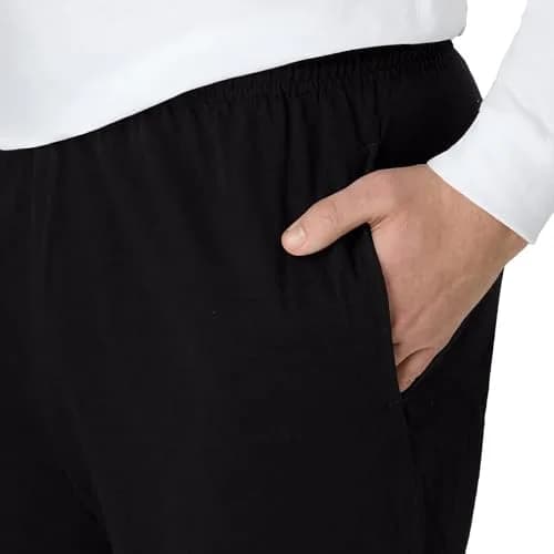 Hanes Men's Jersey Cotton Shorts with Pocket | Comfortable, Versatile & Imported from USA (70-120 chars) thumbnail 6