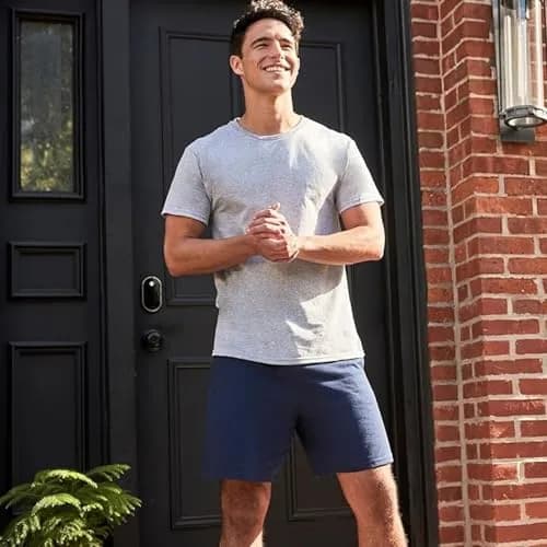Hanes Men's Jersey Cotton Shorts with Pocket | Comfortable, Versatile & Imported from USA (70-120 chars) thumbnail 3