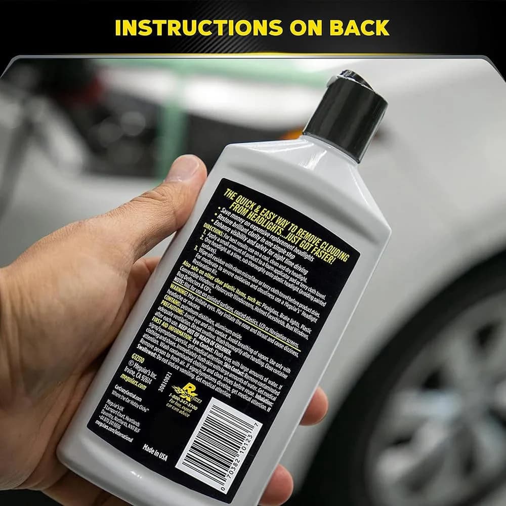 Meguiar's PlastX Clear Plastic Polish 6-Pack | 10 oz Bottles for Headlight Restoration & Plastic Clarity - view 7