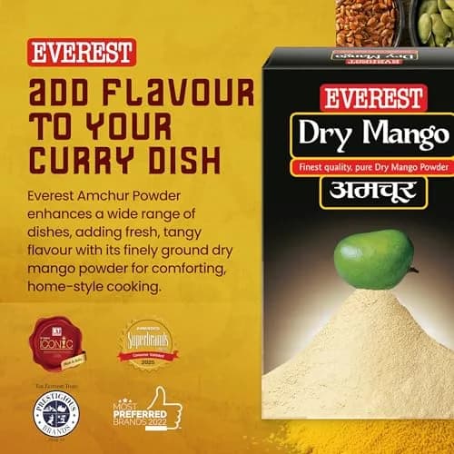 Everest Dry Mango Powder (Aamchoor) 100g | Authentic Indian Spice for Curries & Chutneys thumbnail 2