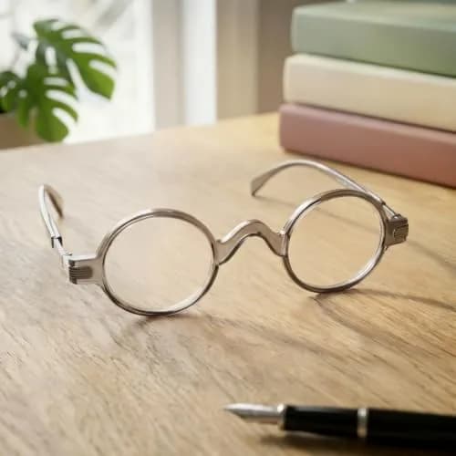 Eyekepper Round Reading Glasses 0.50 Diopter (38mm Lens Width) | Clear Vision for Presbyopia thumbnail 2