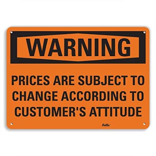 SmartSign Aluminum Sign 14x10 | Warning Sign for Safety & Occupation thumbnail 1